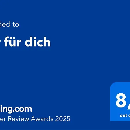 Apartmán Nur Fuer Dich